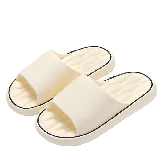 Fashionable Comfortable Couples Non-slip Massage Slippers for  Indoor and Outdoor Use