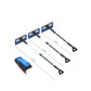 6-in-1 Telescopic Snow Shovel – Adjustable Ice Scraper & Winter Car Emergency Tool