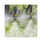5-Way Adjustable Garden Mist Sprayer – 50cm Hose with Dual Hooks & Mini Valve Control