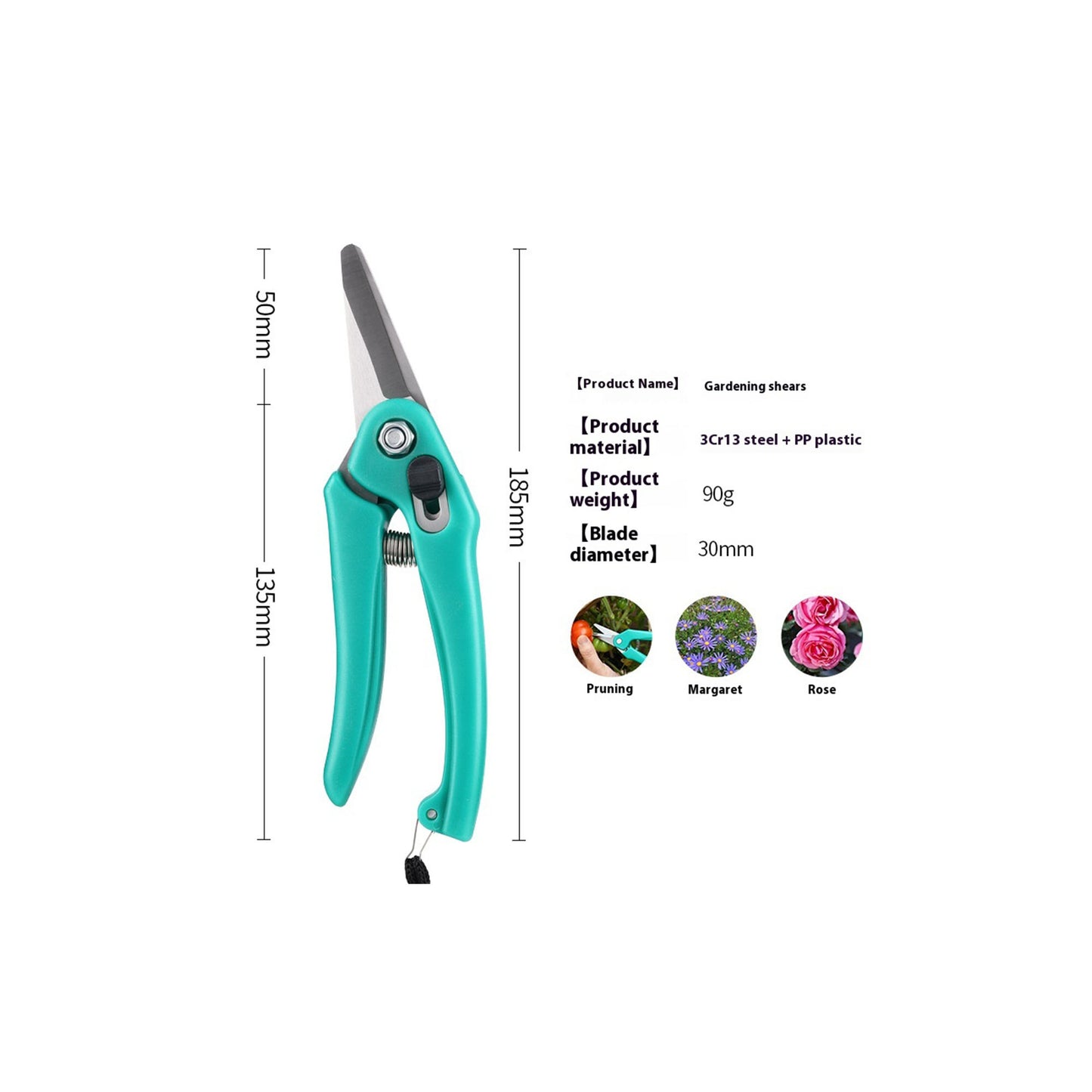 Professional Garden Pruning Shears – Sharp & Durable