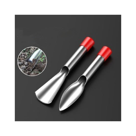 2-Pack Stainless Steel Bulb Planter Hand Trowel Set – Durable Garden Digging Tools