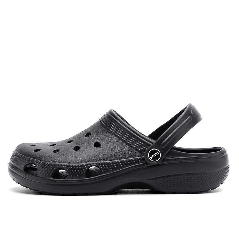 New Solid Color Garden Shoes for Women and Men's Sandals